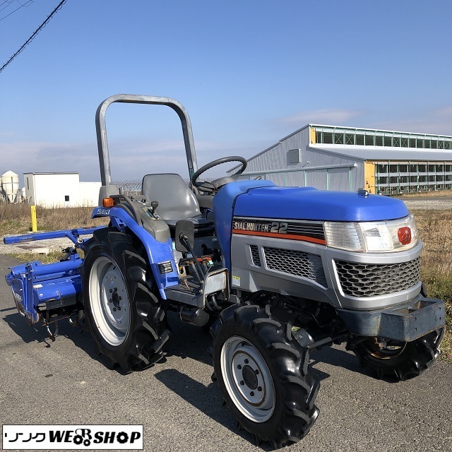 滋賀 イセキ TH22 トラクター KWX07 パワステ 523時間 22馬力 安全 