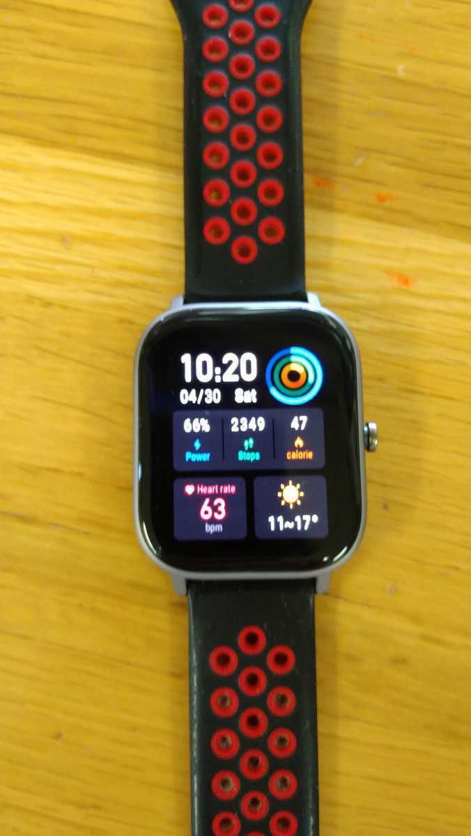 激安大特価，2026 Amazfit GTS スマートウォッチ グレー色 スポーツウォッチ 多様な運転機能 着信通知 音楽コントロール(スマートウォッチ本体)｜売買されたオークション情報、yahooの商品情報をアーカイブ公開 スマートウォッチ本体