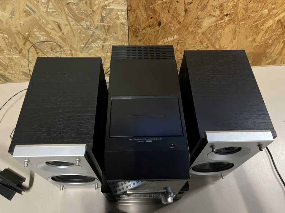 ○ Panasonic パーソナルミニコンポ SA-PM57MD MDステレオシステム 5連