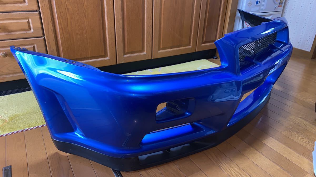 売り切り 最終 r34 gt-r bnr34 純正フロントバンパー 純正リップ付き 