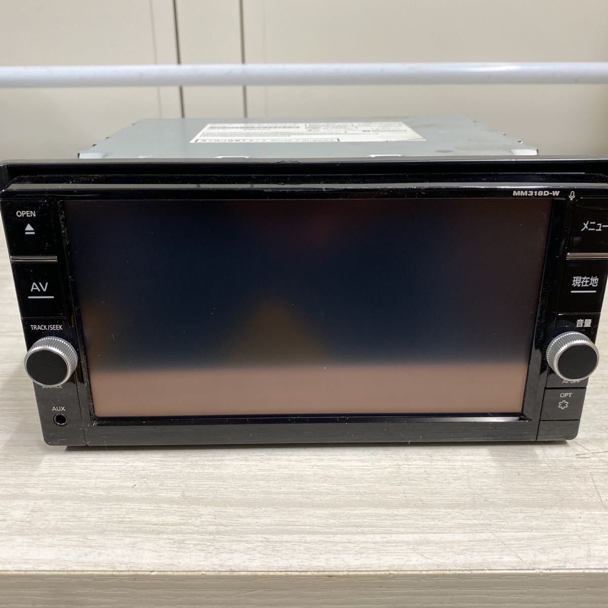 専用 日産純正カーナビ MM318D-W 動作未確認 日産純正 ナビ MM318D-W 動作未確認 ジャンク 純正 2026年最新Yahoo