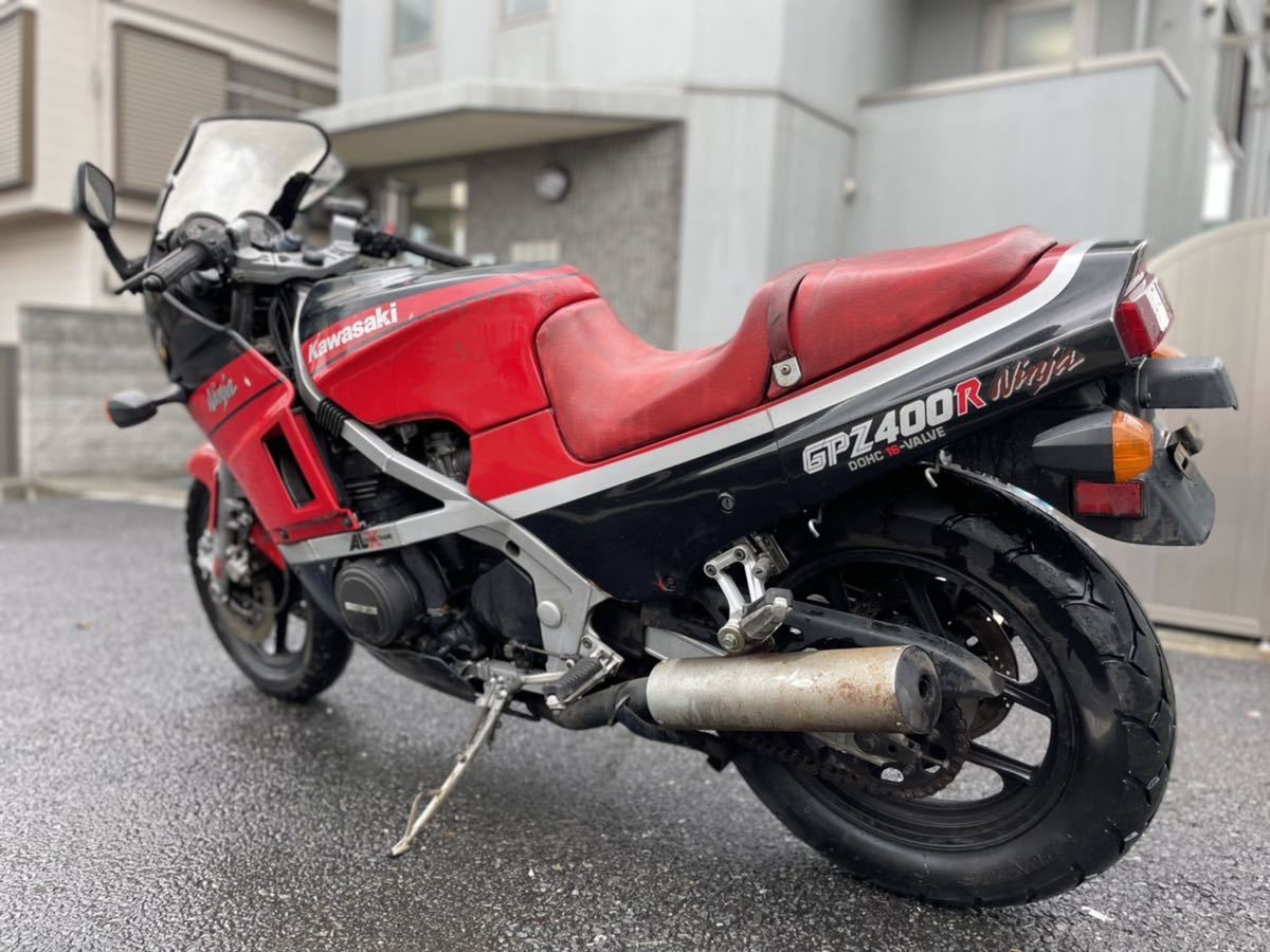 カワサキ | Ninja GPZ400R ダーク系ブルーとグレーを追加し 検1年付