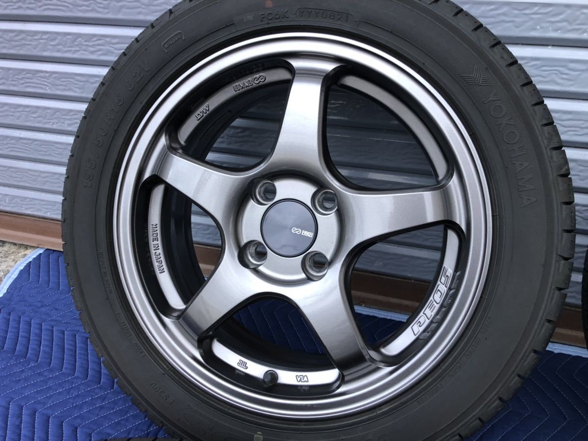 エンケイ ENKEI PF05 15インチ 6.0J +40 PCD100 4穴 / 【検索:軽量