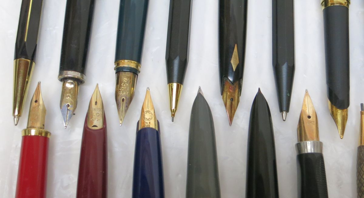 1000円スタート 万年筆 計30本まとめ PLATINUM/PILOT/PARKER/Sailor