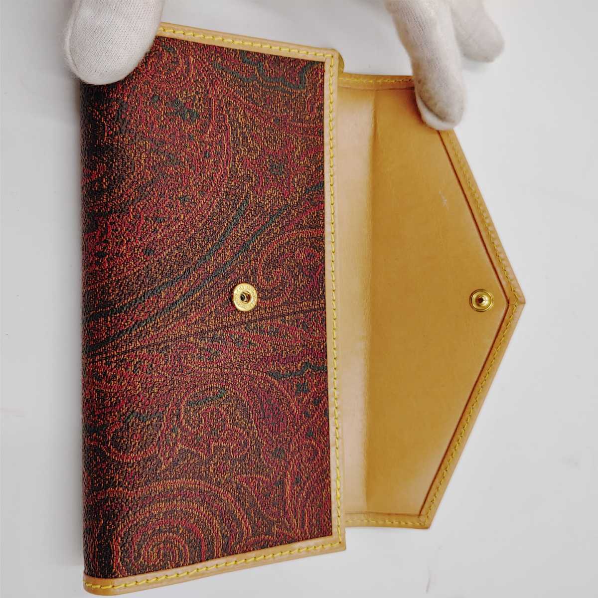 ETRO エトロ ウオレット 長財布 ペイズリー 新品未使用品 極美品 未 