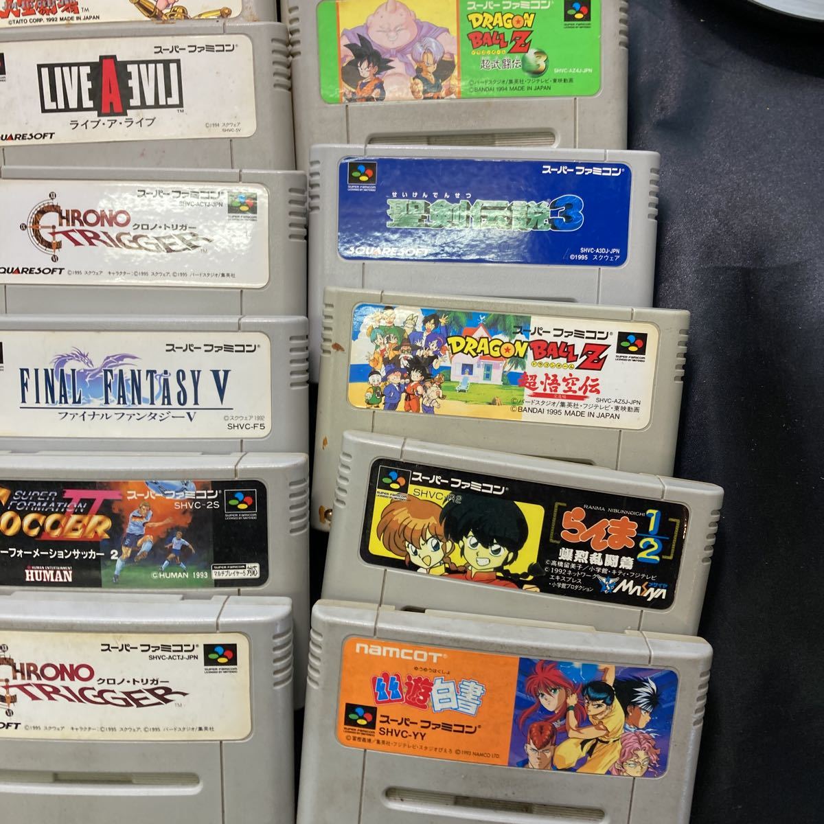 1円スタートスーパーファミコンソフト SFC ソフト ゴエモン 37本　大量まとめ売り 1円スタート ゲーム スーパーファミコン 2本セット SFCソフト 箱付き