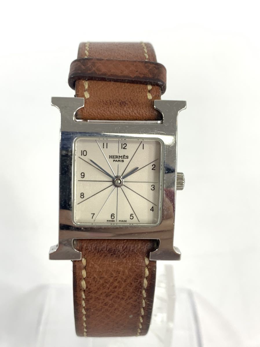 Hウォッチ HH1.210 腕時計 1円 良品 ✨稼働✨HERMÈS 稼働品 HERMES