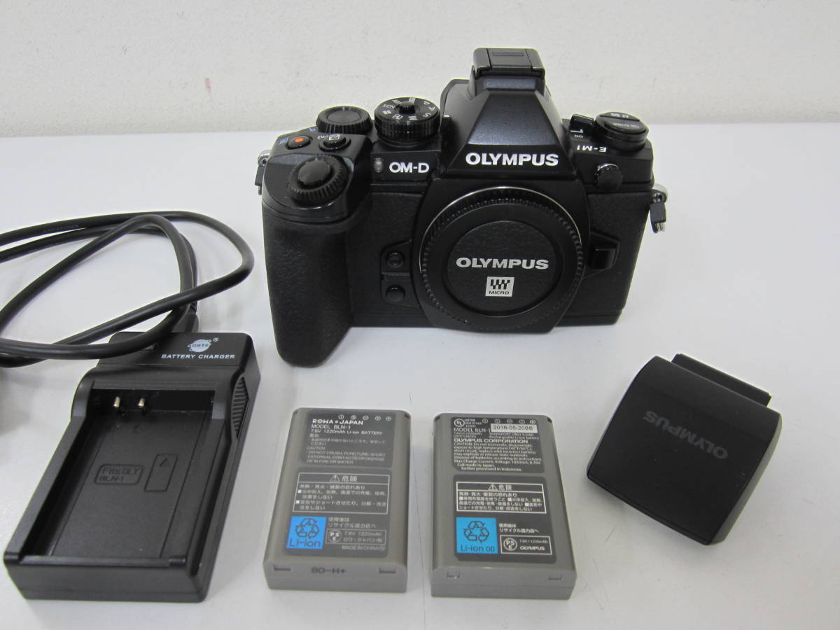 OLYMPUS オリンパス OM-D E-M1 ミラーレス 一眼 カメラ バッテリー2個 