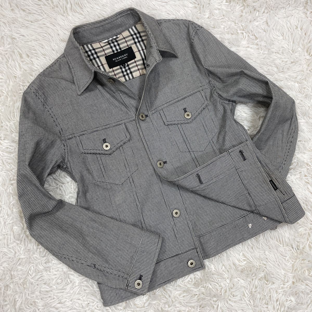美品 バーバリーブラックレーベル【オシャレな着こなし 