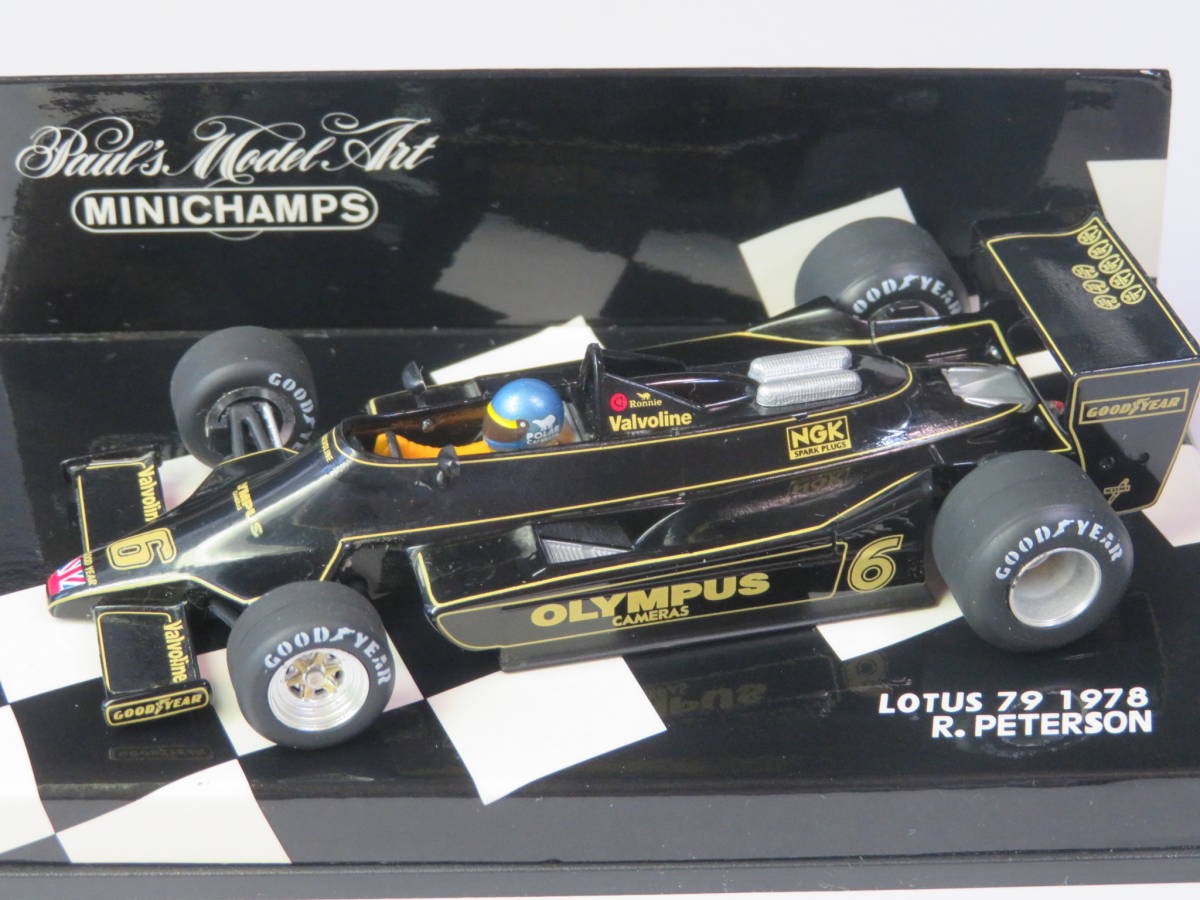 1/43 ミニチャンプス ロータス 79 R・ピーターソン 1978 Yahoo