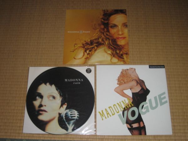2026新款 12inch MADONNA RAIN + VOGUE + FROZEN 3枚セット ピクチャー盤あり 全てUS盤(Madonna)｜売買されたオークション情報、yahooの商品情報をアーカイブ公開 - オークファン M