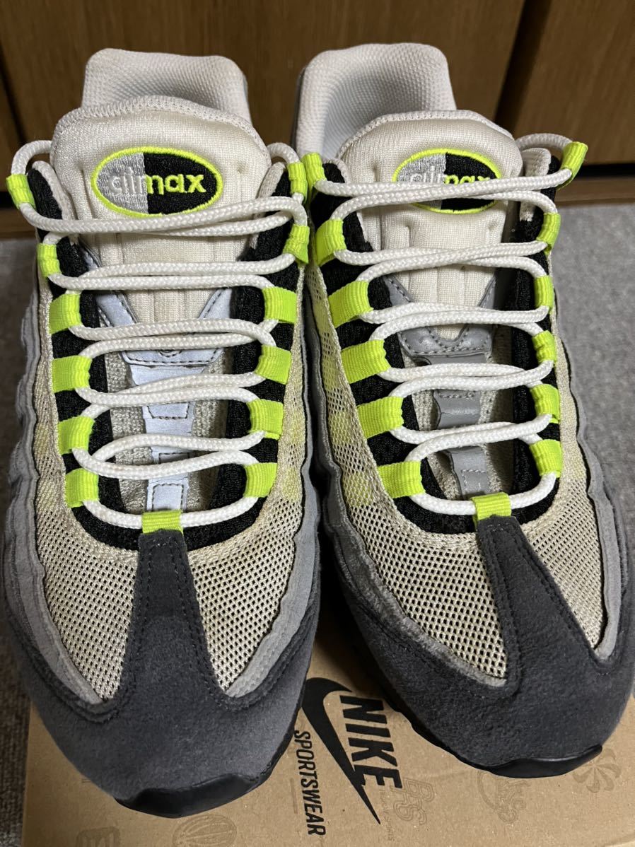 品質保証，定番人気 NIKE AIR MAX 95 OG 26.5cm 8 1/2 2012年製 554970-174 エアマックス95 イエローグラデ ネオンイエロー(26.5cm)｜売買されたオークション情報、yahooの商品情報をアーカイブ公開 - オークファン 26.5cm