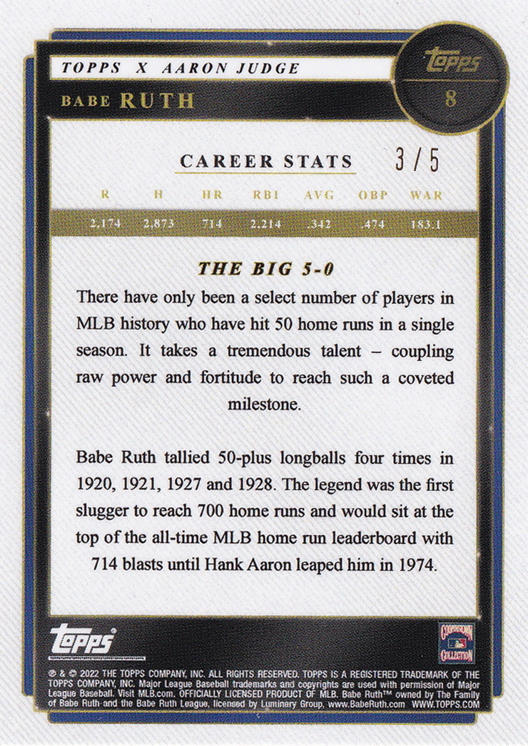 Aaron 0 Judge Topps Set | Curated X x - eBay Box Baseball Card Yankees SHIPPING!