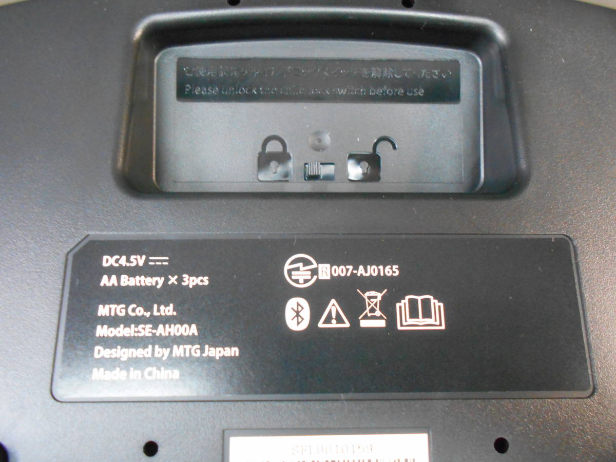 シックスパッド MTG SIXPAD Fit Lite フット Foot SOキ5-18中古品 中古