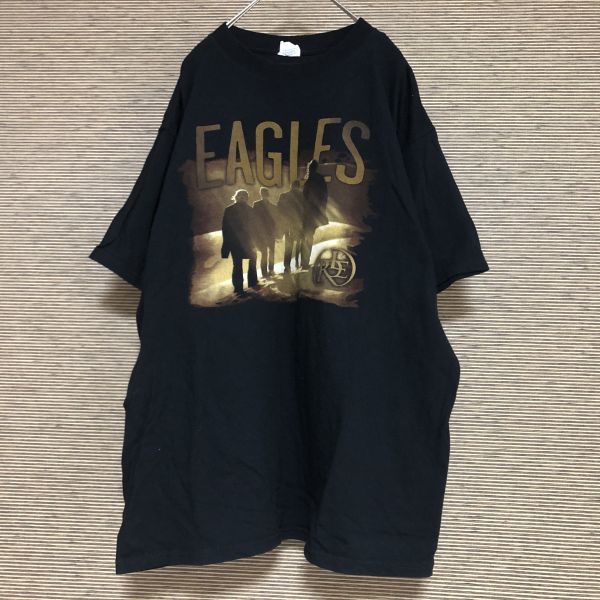 新作，格安 イーグルス 半袖Tシャツ バンドT デカロゴ ロングロードアウト オブエデン eagles 激レア 入手困難 ビッグプリント(Tシャツ)｜売買されたオークション情報、yahooの商品情報をアーカイブ公開 - Tシャツ