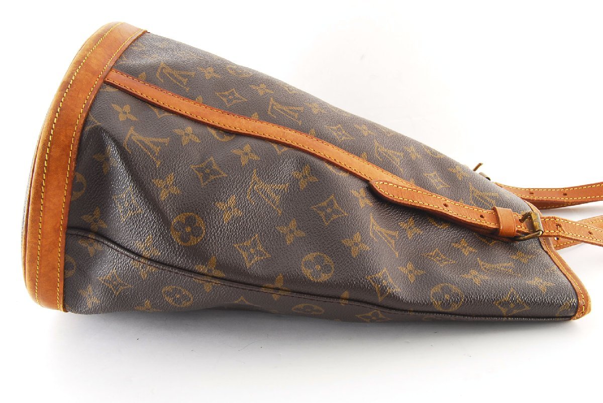 ルイヴィトン モノグラム バケット GM ポーチ付 ショルダーバッグ ...