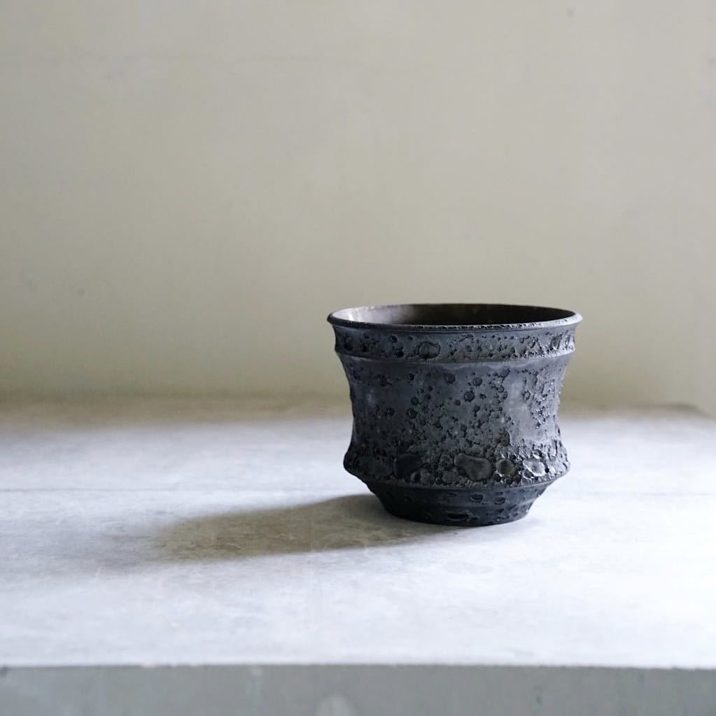 Mederu pot バレル Tall Sサイズ アンティークブラック バレルシリーズ