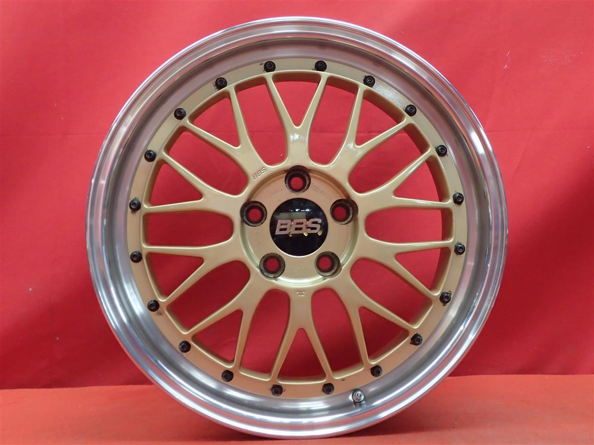 鍛造 軽量 BBS LM LMP080 ホイール 4本 8J-18 PCD114.3 5穴 +40 ハブ82