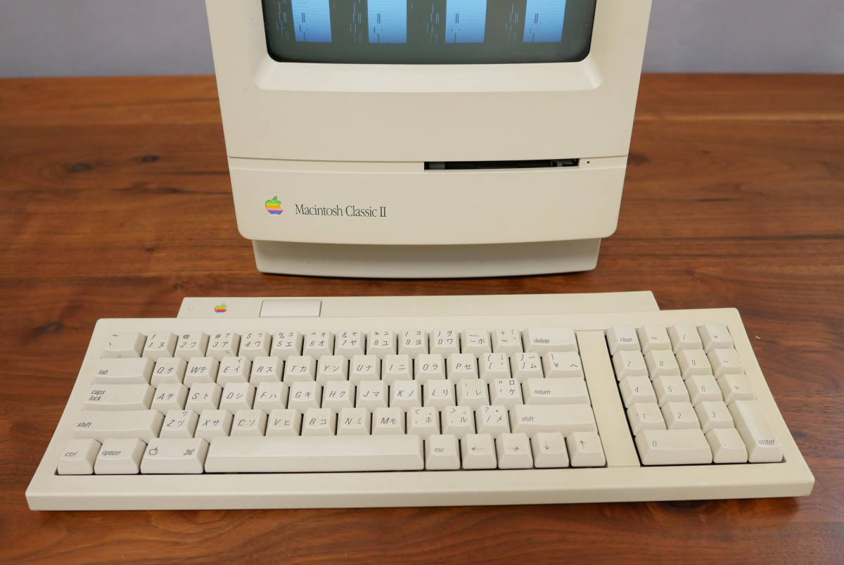 Macintosh Classic Ⅱ 1991 通電のみ確認 ジャンク品で！