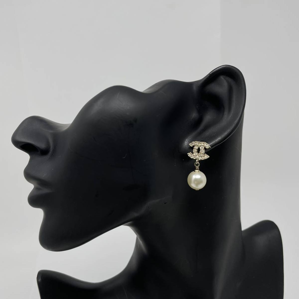 訳あり シャネル CHANEL パールピアス 正規品 G05C02 CHANEL ピアス 