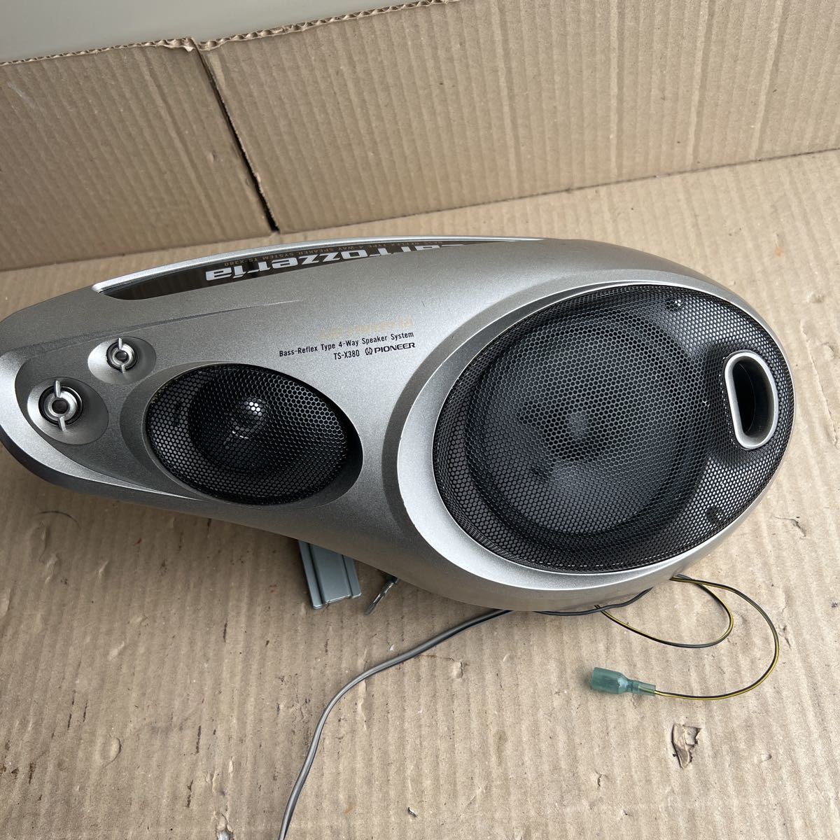 パイオニアTS-X380 スピーカー 据置ボックスタイプ 左右セット動作確認