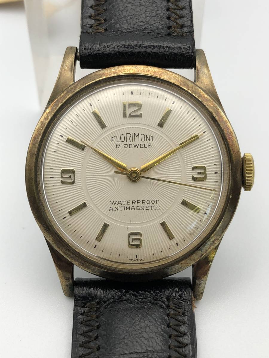 FLORIMONT フロミネント 17石 Ref:11225 18k手巻き腕時計 SWISS 
