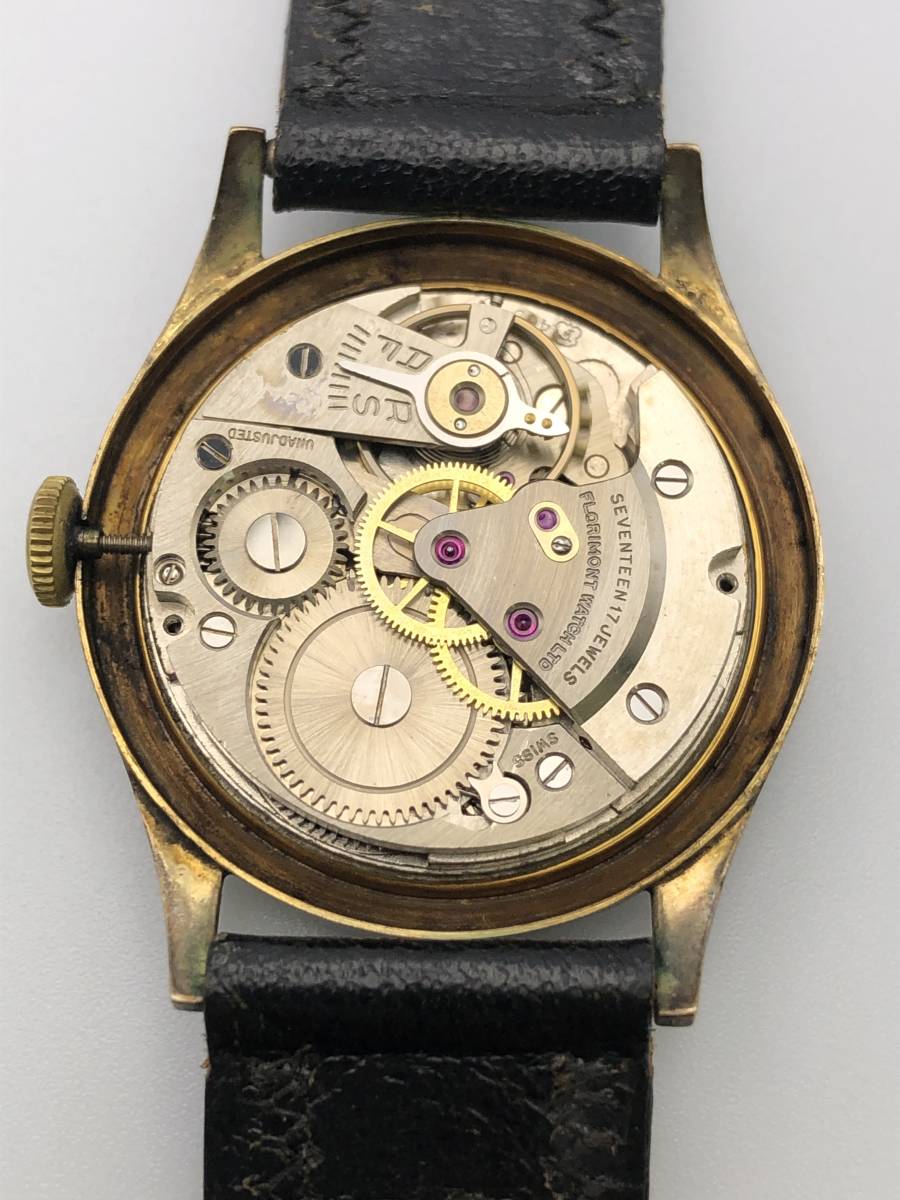 FLORIMONT フロミネント 17石 Ref:11225 18k手巻き腕時計 SWISS 