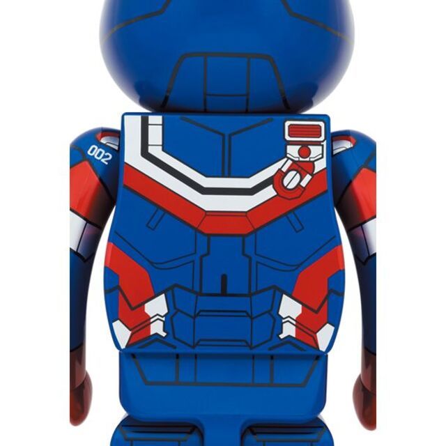 送料無料【新品未開封】 BE@RBRICK IRON PATRIOT 1000% MARVEL MEDICOM TOY ベアブリック アイアンマン パトリオット メディコムトイ