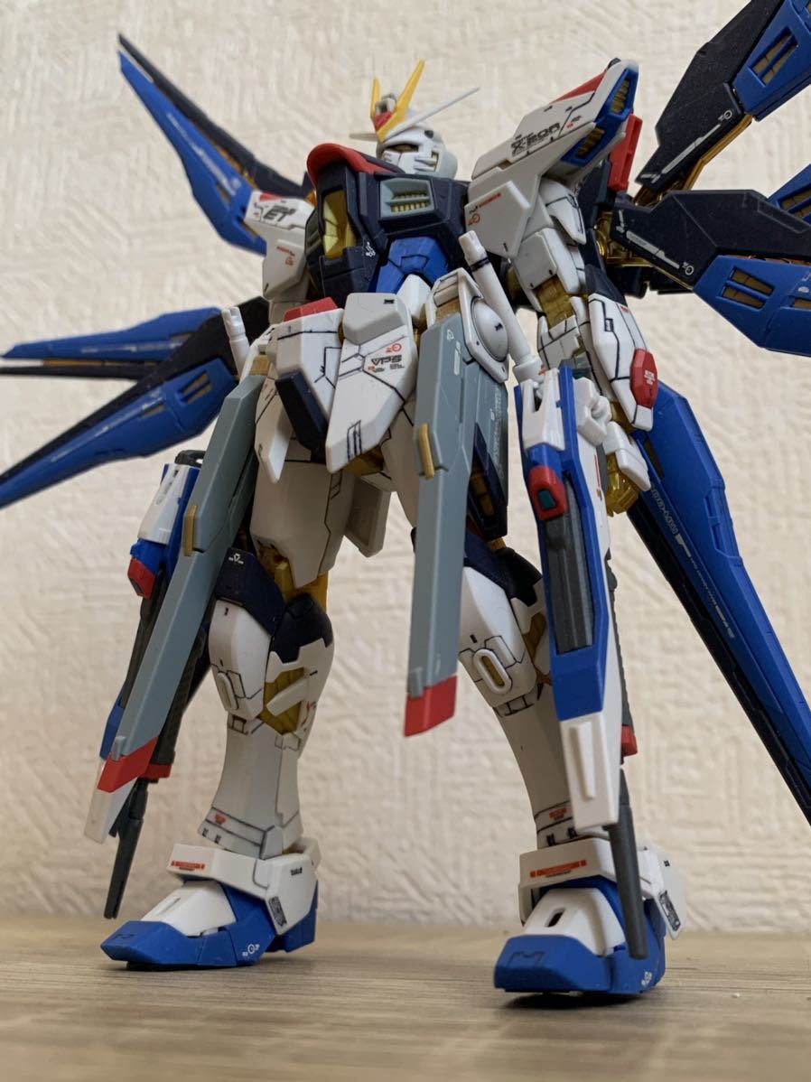 RG 1/144 ガンプラ 完成品 ストライクフリーダムガンダム 素組 SEED 