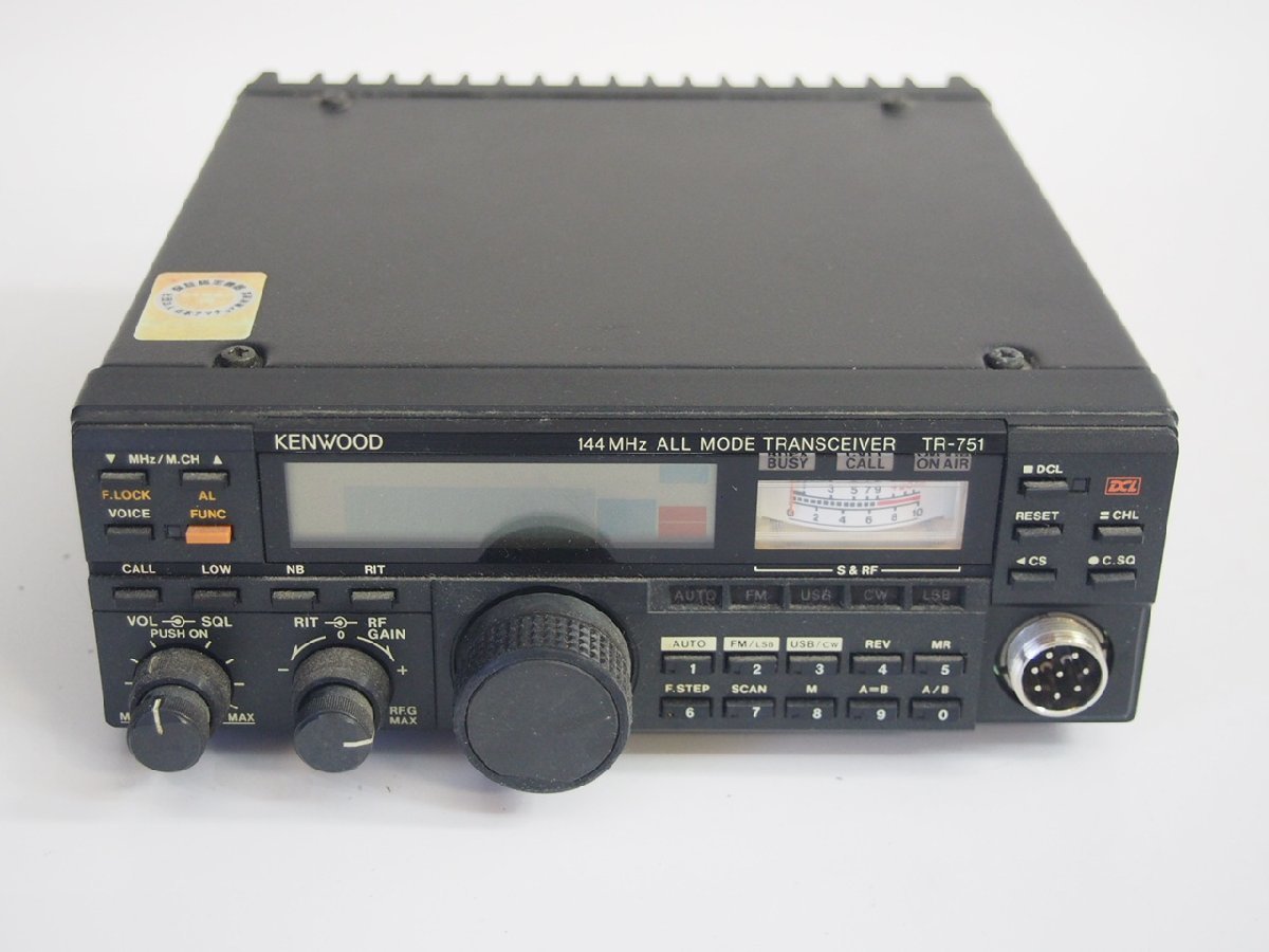 ☆KENWOOD TR-751 144MHz ALL MODE TRANSCEIVER オールモード機