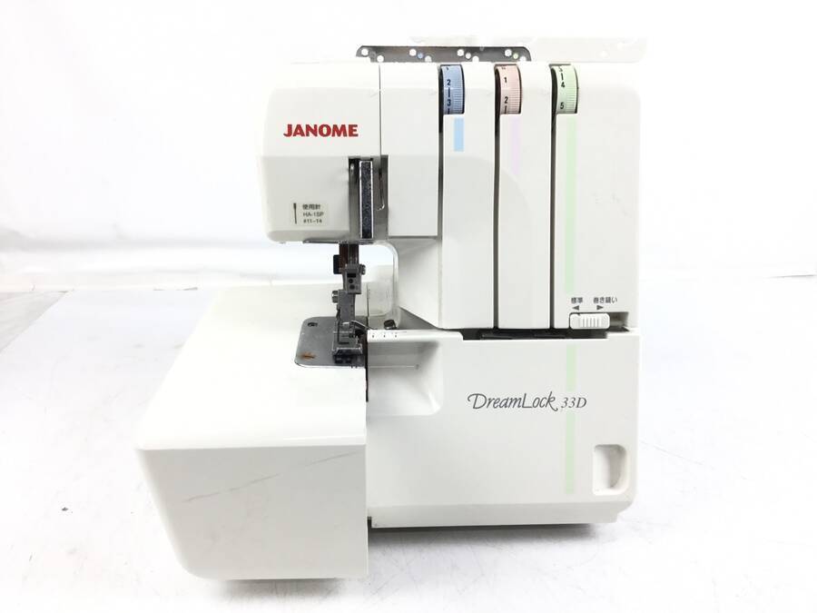 JANOME ジャノメ ロックミシン Dream 〇D401-P4-869 純正割引品 788型 0 ○