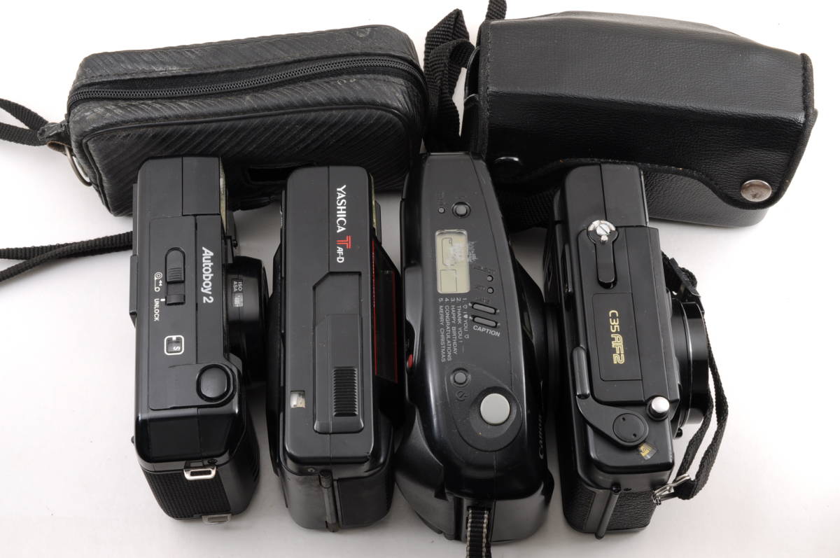 [クロ38]コンパクトカメラ大量まとめセット PENTAX CHINON KONICA YASHICA CANON ESPIOなど