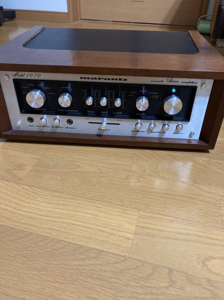 マランツ Marantz 1070 プリメインアンプ 希少動作品 marantz マランツ MODEL 1070プリメインアンプ ジャンク マランツ
