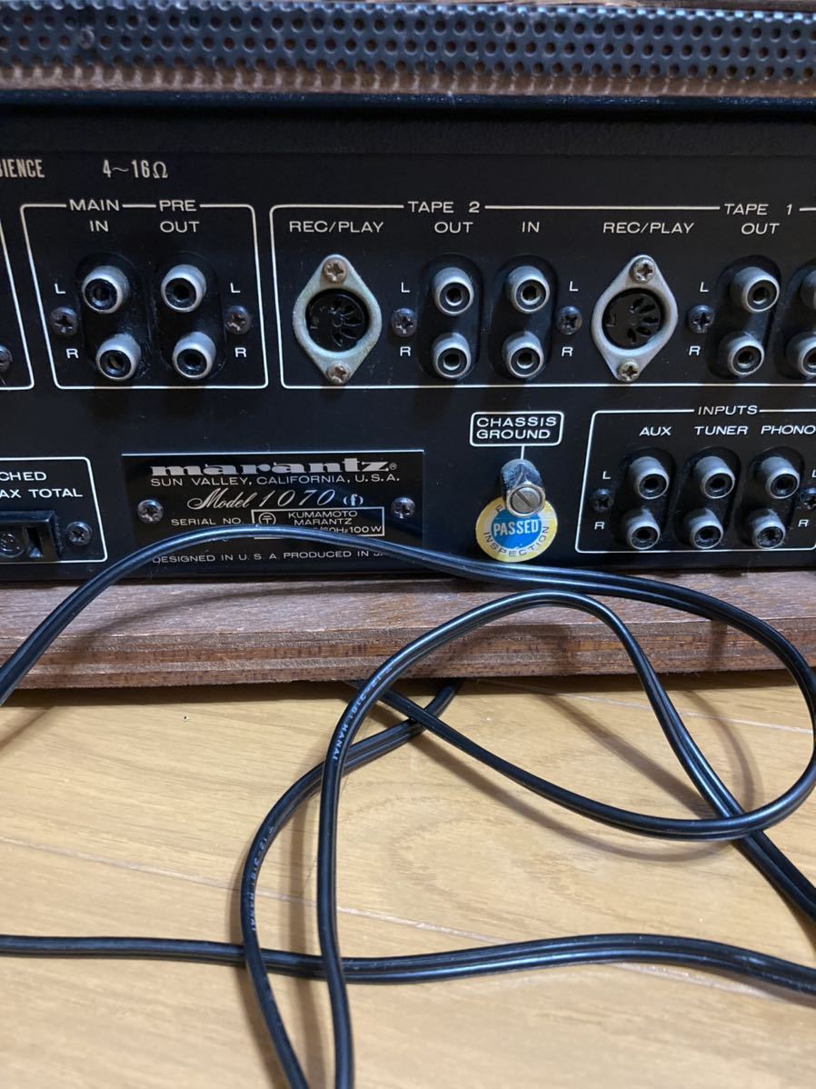 marantz マランツ MODEL 1070プリメインアンプ ジャンク マランツ