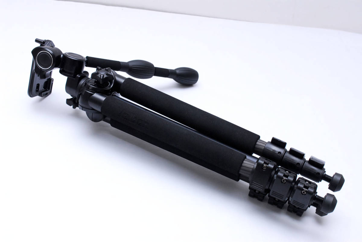 ★☆ 新同品！ Velbon ベルボン カーボン三脚 GEO 545M ＋ 3Way雲台 PHD-55Q ★☆ カーボン三脚 Velbon（ベルボン） ベルボン 雲台付き GUT-E643 脚