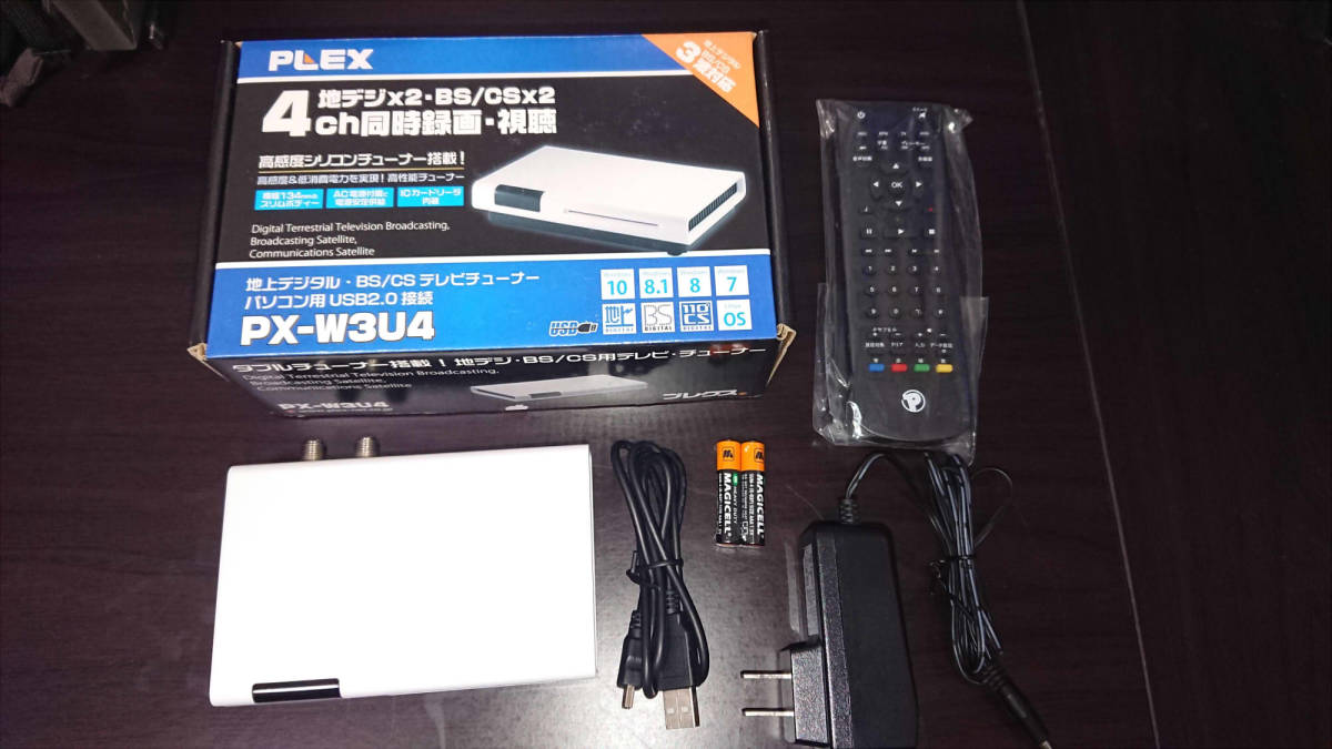 PLEX PX-W3U4 BS/CS 地デジチューナー ジャンク扱い PLEX PX-W3U3 地上