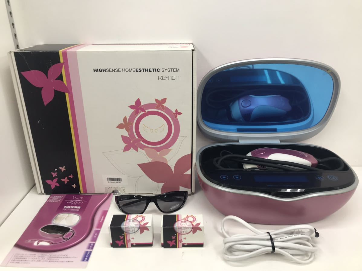 ケノン ke-non 家庭用脱毛器 NIPL-2080 v4.1 エムテック ピンク
