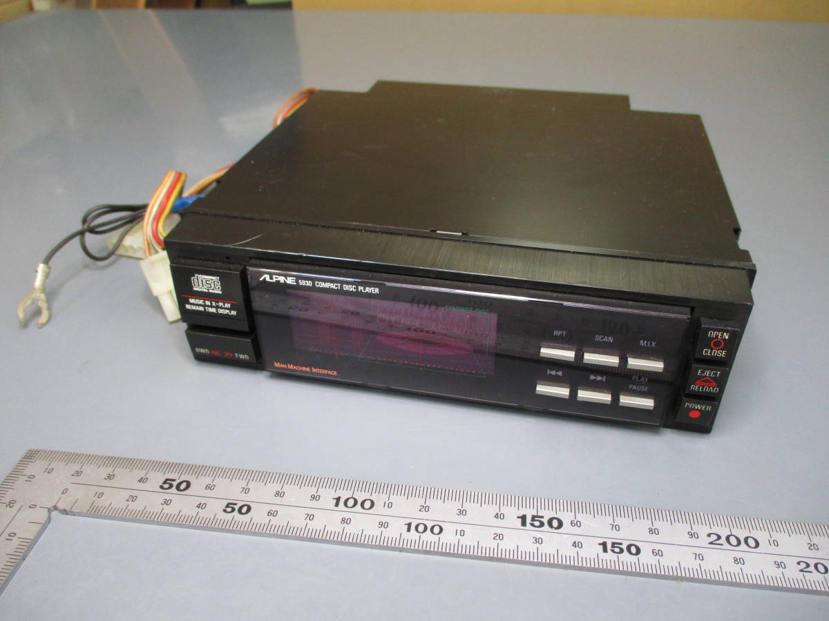 専用商品 ALPINE CD プレーヤー 5930 中古 ジャンク 通電確認済 アルパイン