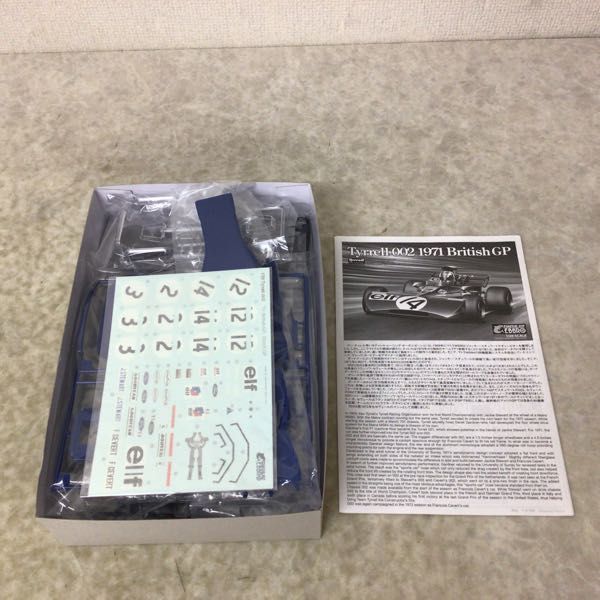 002 0 エブロ 1&frasl;20 ティレル プラモデル GP | Tyrrell EBBRO イギリス British イギリスGP 1&frasl;20スケール 通販 エンジン