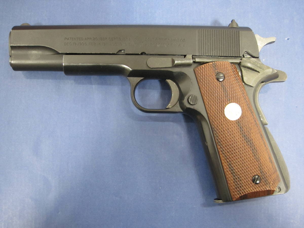 WA GOVERNMENT コルト .45 ARMS WESTERN COLT コルトガバメント WA・ガンブルー仕様ウエスタンアームズ ガバメント ガスガン 0 シリーズ80 マグナブローバック ウエスタンアームズ (中古ランク