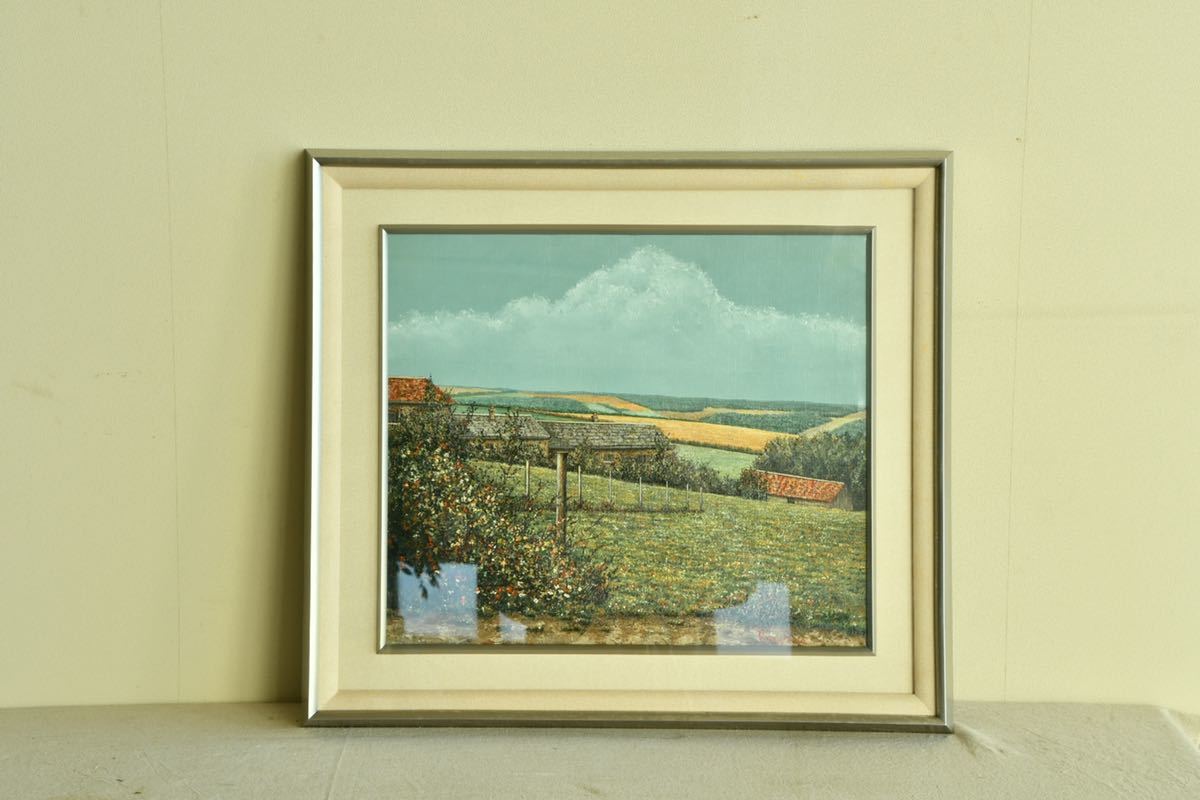 Breysse George O⁄C b.1930) Landscape French 【真筆保証】Georges