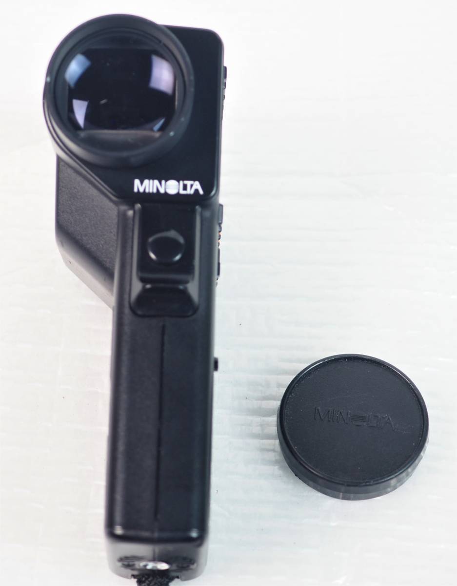 MINOLTA SPOTMETER F ミノルタ 拡がる 露出計 動作確認済み