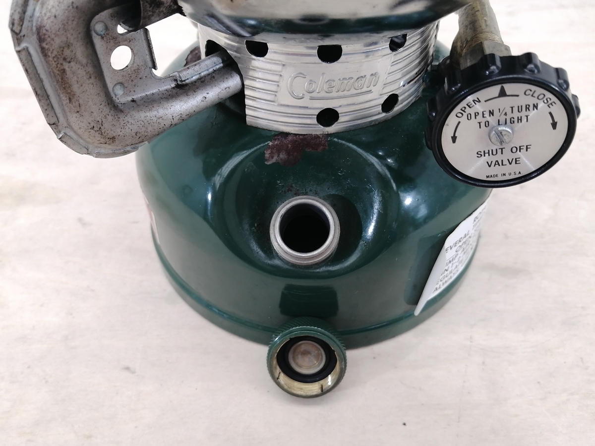 【coleman】1980年2月製造 コールマン シングルバーナーストーブ 502