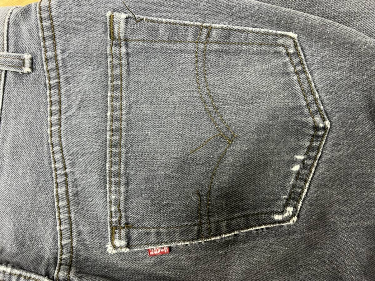 0 USA製 リーバイス L34 後染めブラック w33の通販 LEVIS 501ブラック 