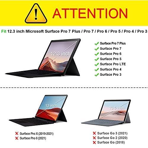 デニムチャコール Fintie for Microsoft Surface Pro 7 Plus 2021 / Surface Pro 7 / Surface Pro 6 / Surface Pro 5 2017 /_2