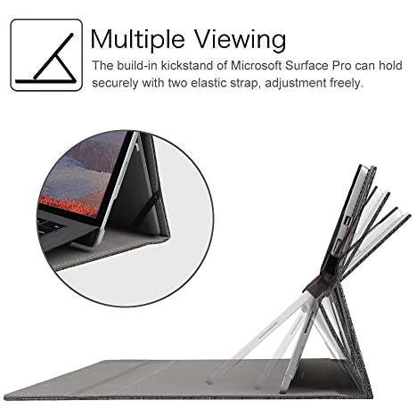 デニムチャコール Fintie for Microsoft Surface Pro 7 Plus 2021 / Surface Pro 7 / Surface Pro 6 / Surface Pro 5 2017 /_3