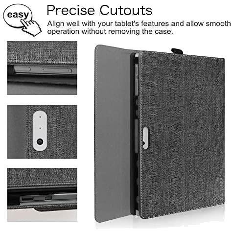 デニムチャコール Fintie for Microsoft Surface Pro 7 Plus 2021 / Surface Pro 7 / Surface Pro 6 / Surface Pro 5 2017 /_4