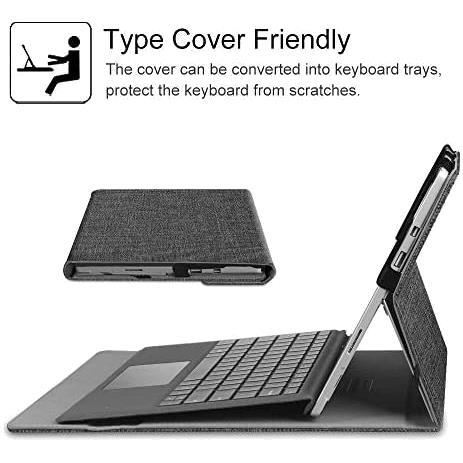 デニムチャコール Fintie for Microsoft Surface Pro 7 Plus 2021 / Surface Pro 7 / Surface Pro 6 / Surface Pro 5 2017 /_5