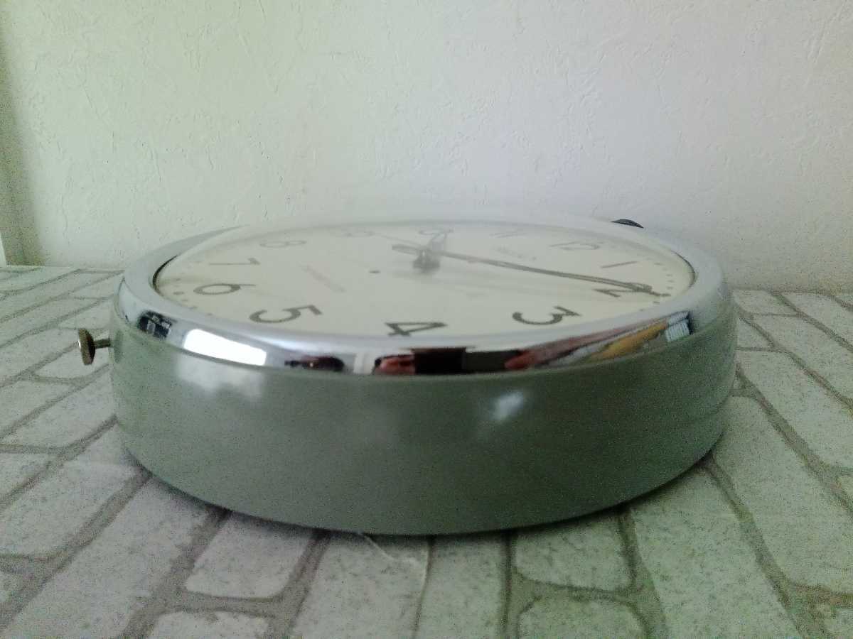 動作確認済み】☆セイコー☆SEIKO☆SYNCHRONOUS☆掛時計☆スチール 