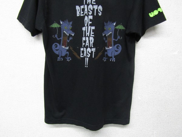 V0532：ユニコーン 奥田民生 THE BEASTS OF THE FAR EAST 半袖Tシャツ